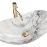 Lavabo Rea Royal 36x62,5 granito brillante (REA-U8596)