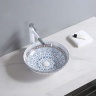washbasin Rea Arte 40,5x40,5 blue (REA-U0267)