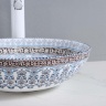 washbasin Rea Arte 40,5x40,5 blue (REA-U0267)