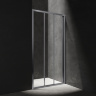Mampara de ducha Omnires Bronx 110x185cm cristal de seguridad, cromo (S20A3110CRTR)