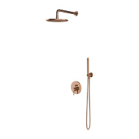 concealed shower system Omnires Y copper (SYSY35CP)