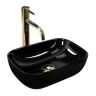 washbasin Rea Belinda Mini 25,5x37 Black (REA-U8004)