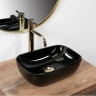 washbasin Rea Belinda Mini 25,5x37 Black (REA-U8004)