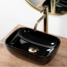 washbasin Rea Belinda Mini 25,5x37 Black (REA-U8004)