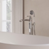 bath mixer freestanding Omnires Armance chrome (AM5233CR)
