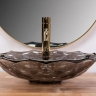 washbasin Rea Arctic 45x45 black (REA-U5068)