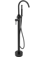 Mezclador de baño Rea Mono de pie, negro (REA-B2714)