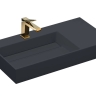 Lavabo Rea Archi 89,5x48 gris mate (REA-U4304)