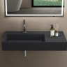 Lavabo Rea Archi 89,5x48 gris mate (REA-U4304)