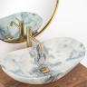 washbasin Rea Royal 36x62,5 granite matt (REA-U8742)