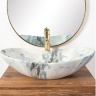 washbasin Rea Royal 36x62,5 granite matt (REA-U8742)