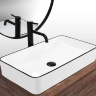 Lavabo Rea Denis 61,5x35 borde negro (REA-U6513)