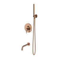concealed shower system Omnires Y copper (SYSYW01CP)
