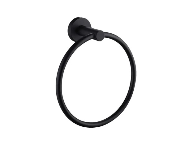 Towel holder Rea Mist black (REA-80028)