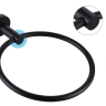 Towel holder Rea Mist black (REA-80028)