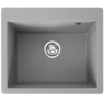 kitchen sink Rea Lin 50x60 grey (ZLE-00131) + siphon