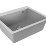 kitchen sink Rea Lin 50x60 grey (ZLE-00131) + siphon