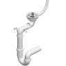 kitchen sink Rea Lin 50x60 grey (ZLE-00131) + siphon