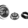 kitchen sink Rea Lin 50x60 grey (ZLE-00131) + siphon