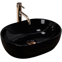 Lavabo Rea Amelia 34,5x48 negro (REA-U7411)