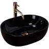 washbasin Rea Amelia 34,5x48 black (REA-U7411)