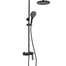 Sistema de ducha Rea Rebel negro (REA-P2416)