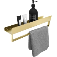 Estante Rea 45 cm cepillo dorado (REA-06001)