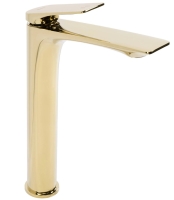 Mezclador de lavabo Rea Avalon alto, dorado (REA-B1127)