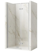 душевая дверь Rea Atlas 90x200 безопасное стекло, прозрачное, справа, chrome (REA-K4661)