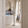 смеситель для ванны Rea Logan напольный brushed nickel (REA-B2222)