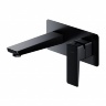 Mezclador de lavabo empotrado Omnires Parma negro mate (PM7415BL)