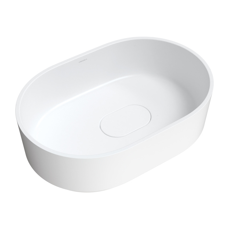 washbasin Omnires Cadence 62x42 matt white (CADENCE620BM)