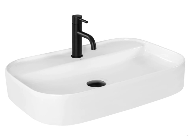 Lavabo Rea Verona 65x44 blanco (REA-U3325)
