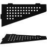 shelf Rea 30x15 SF05 black matt (REA-06014)