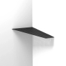 shelf Rea 30x15 SF05 black matt (REA-06014)