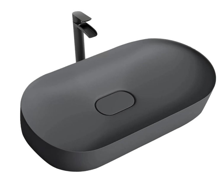 washbasin Rea Iris 70x35,5 grey matt (REA-U4306)