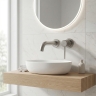 смеситель для умывальника Rea Lungo Stripe скрытого монтажа, brushed nickel (REA-B8054)