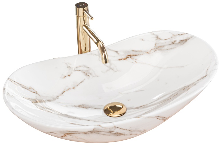 washbasin Rea Royal 36x62,5 lava (REA-U8597)
