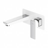 washbasin mixer tap Omnires Parma chrome/white (PM7415CRB)