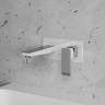 washbasin mixer tap Omnires Parma chrome/white (PM7415CRB)