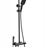 shower system Rea Rob black, with thermostat (REA-P6627)