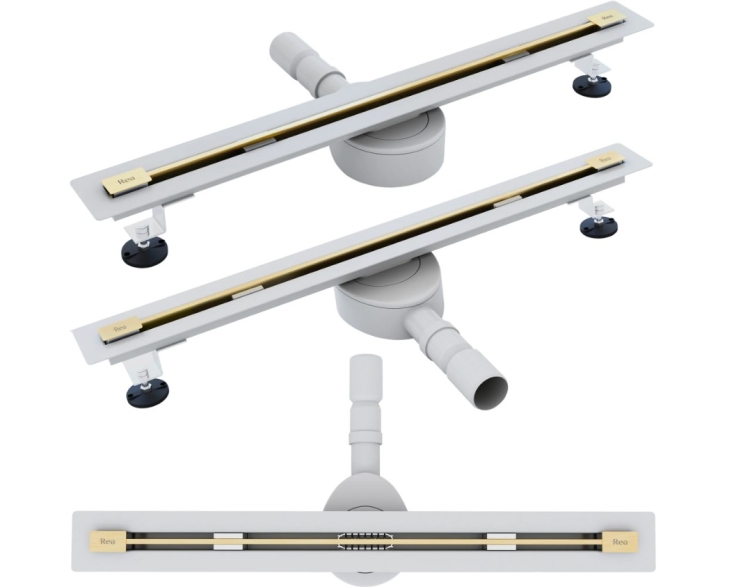 Rea Neo Ultra Slim Pro trap, gold, 800 mm (REA-G9805)