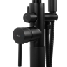 Mezclador de baño Rea Aras de pie, negro (REA-B2717)