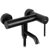 Mezclador de baño Rea Clif negro (REA-B4240)