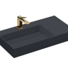 Lavabo Rea Archi 75x43 gris mate (REA-U4303)