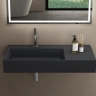 Lavabo Rea Archi 75x43 gris mate (REA-U4303)