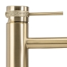 Mezclador de lavabo bajo Rea Lungo Grip, oro cepillado (REA-B6950)