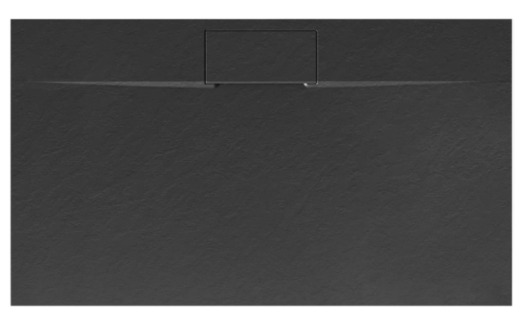 поддон Rea Bazalt Long 80x120 прямоугольный, черный (REA-K3324)