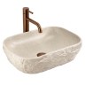 умывальник Rea Bianka 46x32 light beige (REA-U0628)