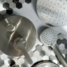душевая система Rea Ontario скрытого монтажа, brushed nickel + box (REA-P5503)